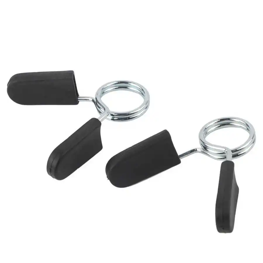 2pcs/pair 1" Standard 25mm Spring Clamp Dumbbell Clips For Weight Bar
