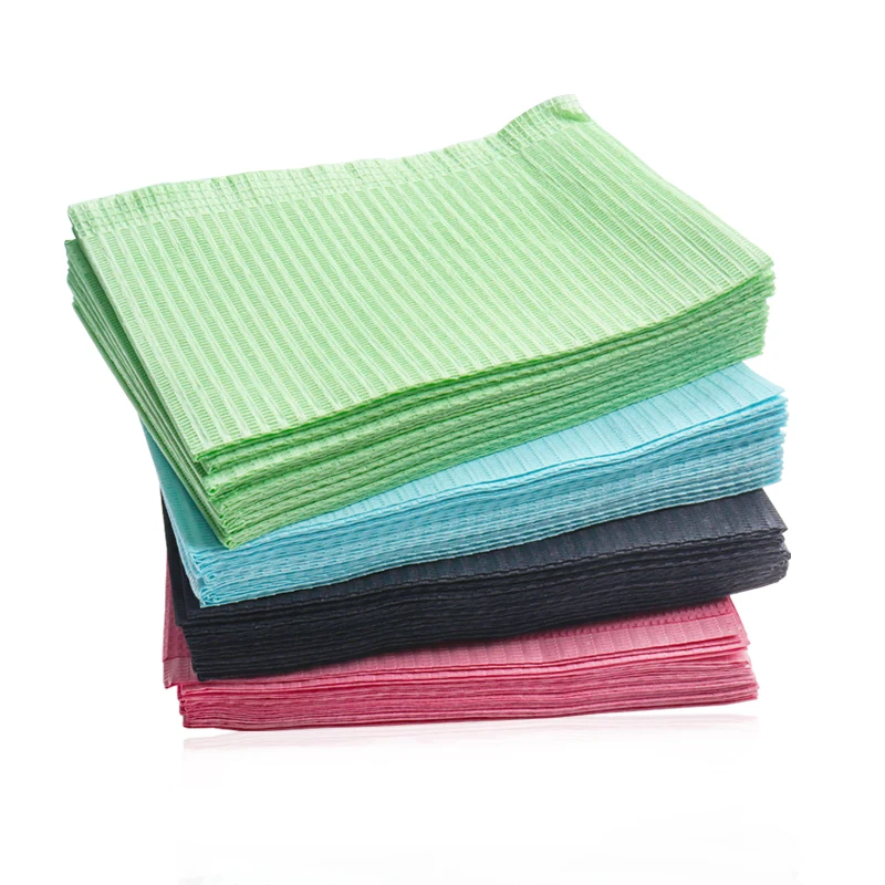 HOT 125 pcs Disposable Makeup Clean Pad Excellent Double-layer Composite Membrane Absorbent Waterproof  Tablecloths Makeup Tools