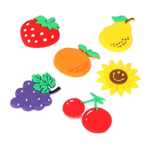 NICEYARD 1 шт. доска для сообщений черная доска аксессуары мультфильм фрукты форма наклейки на холодильник магнит на холодильник дети сообщение держатель