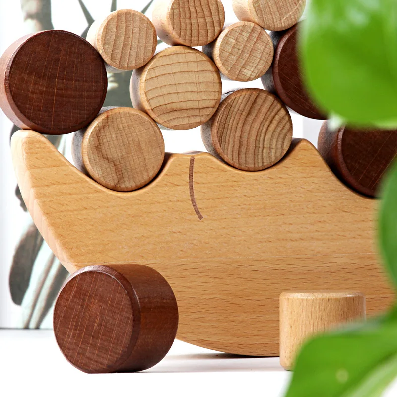 Baby Early Learning Toy Wood Moon Balancing Educational Toys Building Blocks Children Balancing Montessori Toy Birthday Gifts