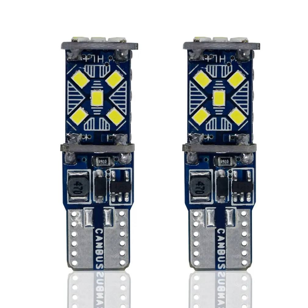 2PCS T10 W5W Neue Super Helle LED Auto Parkplatz Lichter WY5W 168 501 2825 Auto Keil Wiederum Seite Lampen auto Innen Lesen Dome