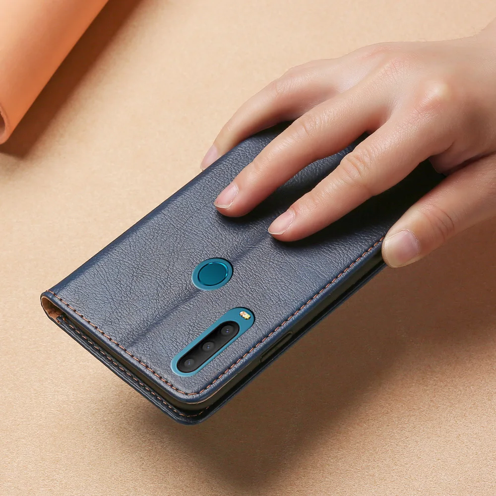 Магнитный чехол-книжка для Alcatel 3l кожаный чехол 3 3L 3X 2019 кошелек с отделением карт