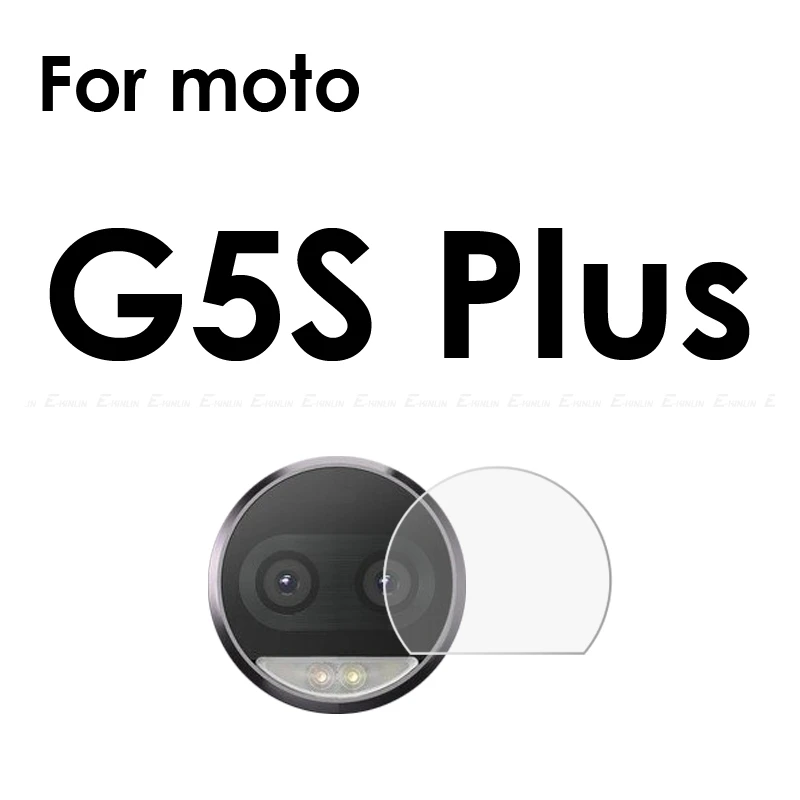 Задняя Защитная пленка для объектива камеры из закаленного стекла для Motorola Moto G7 G6 G5 G5S Plus power Z2 Z Force Play - Цвет: For Moto G5S Plus