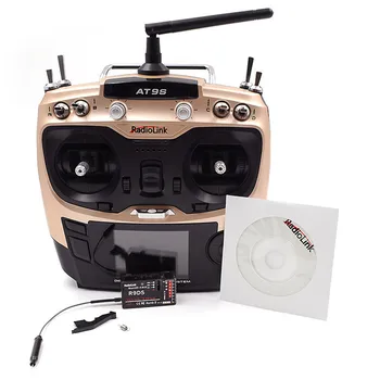 

1 Set 2.4G Radiolink AT9S 9CH System Transmitter With R9DS Receiver AT9 Remote Control Upgrade For RC quadcopter Helicopter