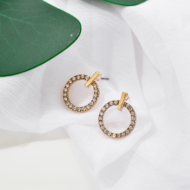 3 New Arrival Fashion Classic Geometric Women Dangle Earrings Asymmetric Earrings Of Star And Moon Female Korean Jewelry - Окраска металла: 3
