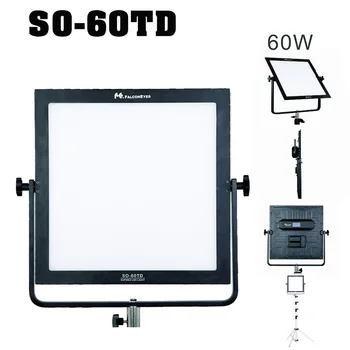 

Falcon Eyes SO-60TD LED Light for Video Touch Screen Control 60W Beauty Bi-color Square Soft Lamp Studio Movie Shooting