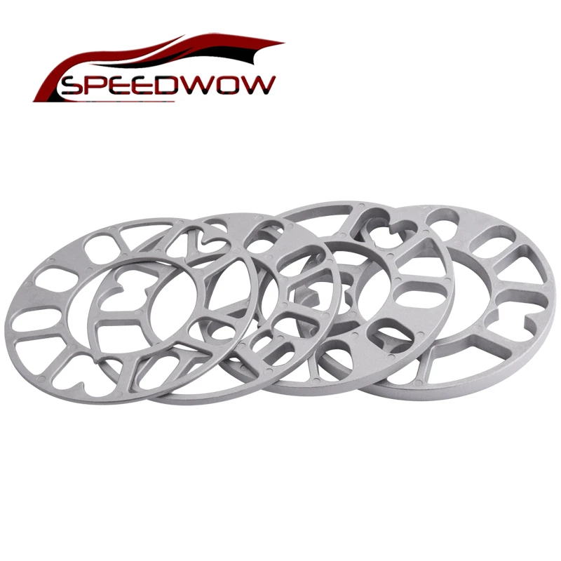 Speedwow 1pc Aluminum Universal Car Wheel Spacer Shims Plate 3mm 5mm