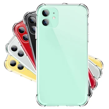 

Case On iPhone 11 Pro XS Max XR Shockproof Case For iPhone SE 2020 X 7 8 6 6S Plus Back Cover Luxury Silicone Phone Bumper Funda