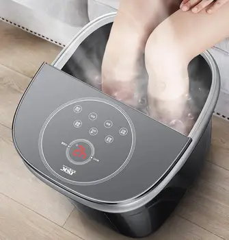 

Bubble foot barrel automatic foot tub heating thermostat Wu Hao with the paragraph electric massage foot artifact home