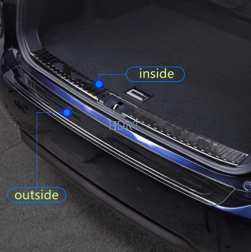 For Lexus RX(AL20) RX200 300 350 2016-2020 Stainless Steel Rear Trunk Scuff Plate Door Sill Cover Molding Garnish | Автомобили и