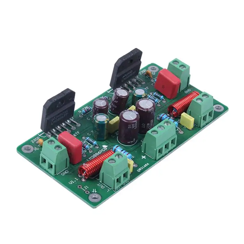 Лидер продаж в собранном виде 68 Вт + HiFi LM3886TF стерео усилитель доска 50 * 2 / 38 2|Усилители мощности| |