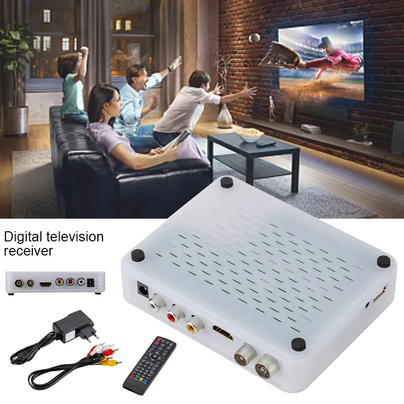 HD цифровой протокол AV HDMI K2 тюнер H.265 телеприставка ТВ приемник DJA99