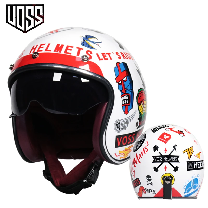 Casque jet MT le Mans 2 SV anarchy blanc brillant