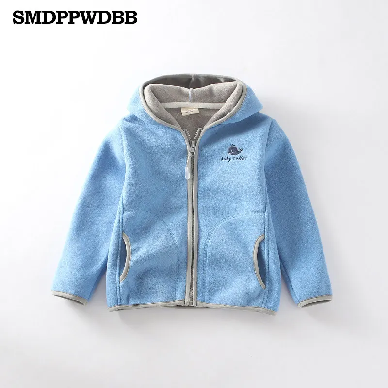 SMDPPWDBB/сезон весна-осень-зима; детская милая куртка из мягкого флиса для мальчиков; пальто; Верхняя одежда; кардиган; одежда; свитер
