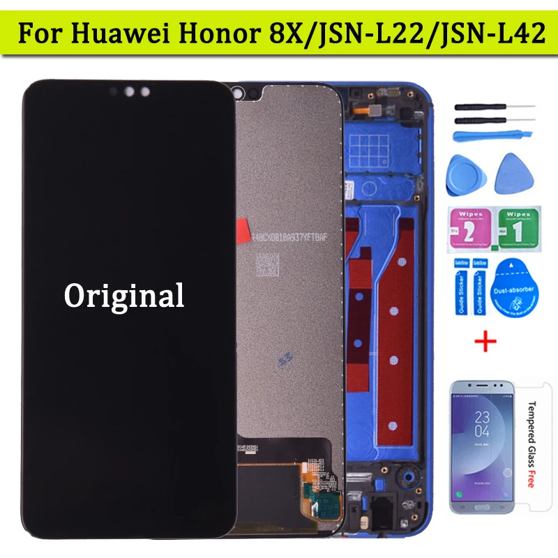 Оригинальный дисплей 6 5 ''для Huawei Honor 8X LCD JSN-AL00 -L22 сенсорный экран дигитайзер в
