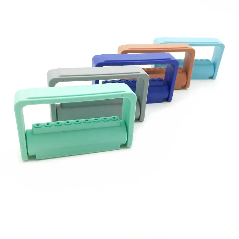 Держатель для стоматологических алмазных буров с 9 отверстиями 5 шт./лот