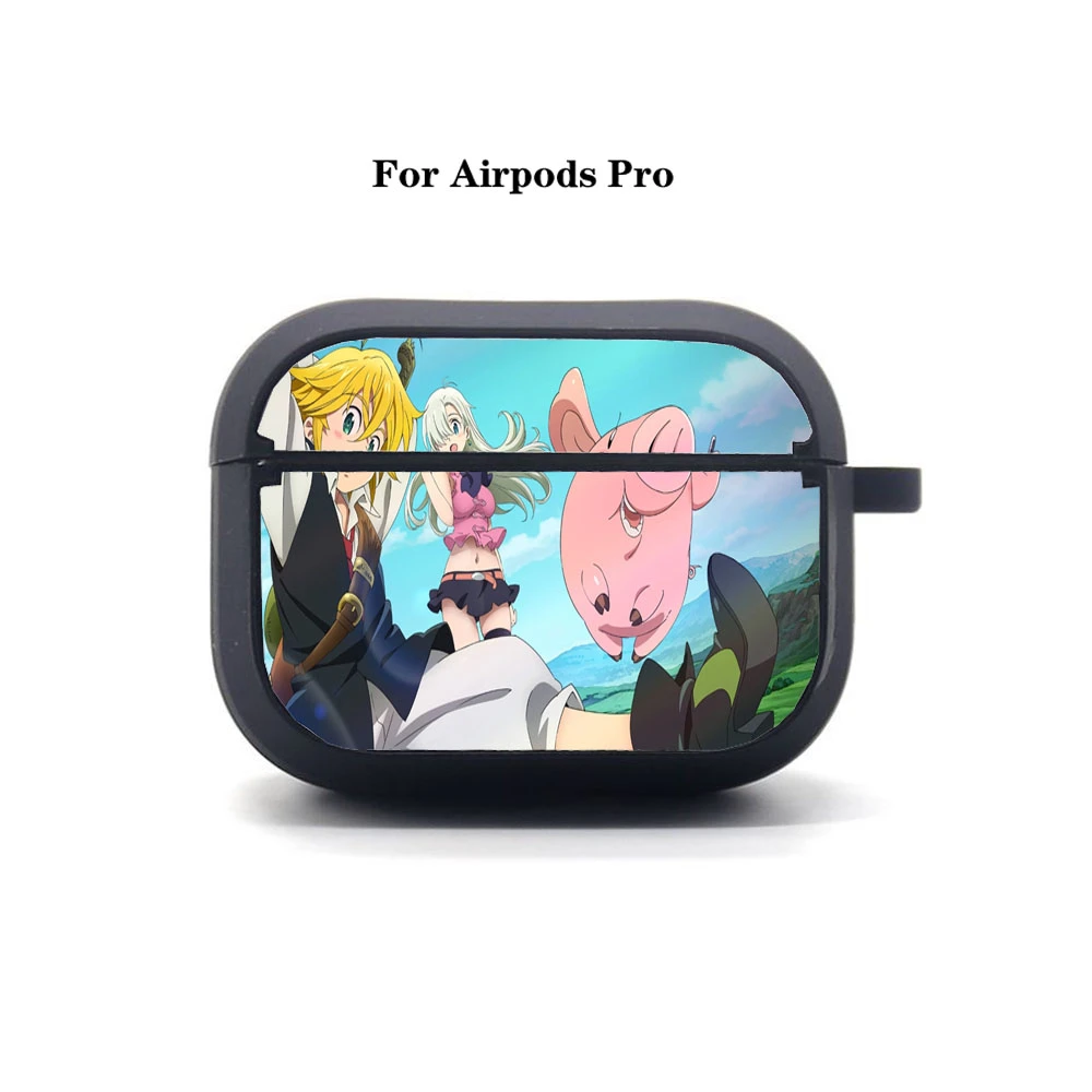 Anime The Seven Deadly Sins Airpods Pro Case Cover Apple Airpods Pro Earphone Soft Silicone Bluetooth Protective Earphone Case Aliexpress