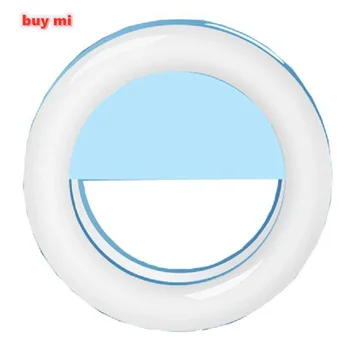 

Clip-on Selfie Ring Light for Cellphones, USB Rechargeable LED for iPhone Samsung Galaxy and all kinds of Cellphones and compute