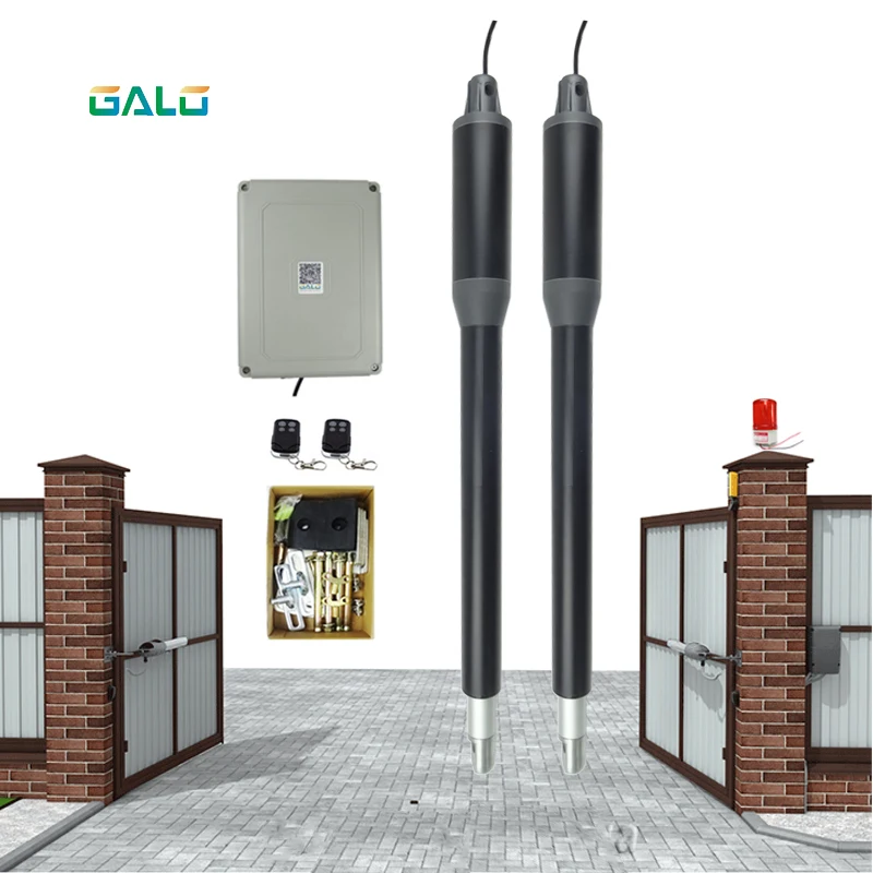 

200kgs Engine Motor System Automatic door swing gate driver actuator perfect suit home gates opener remote control QTY Optional