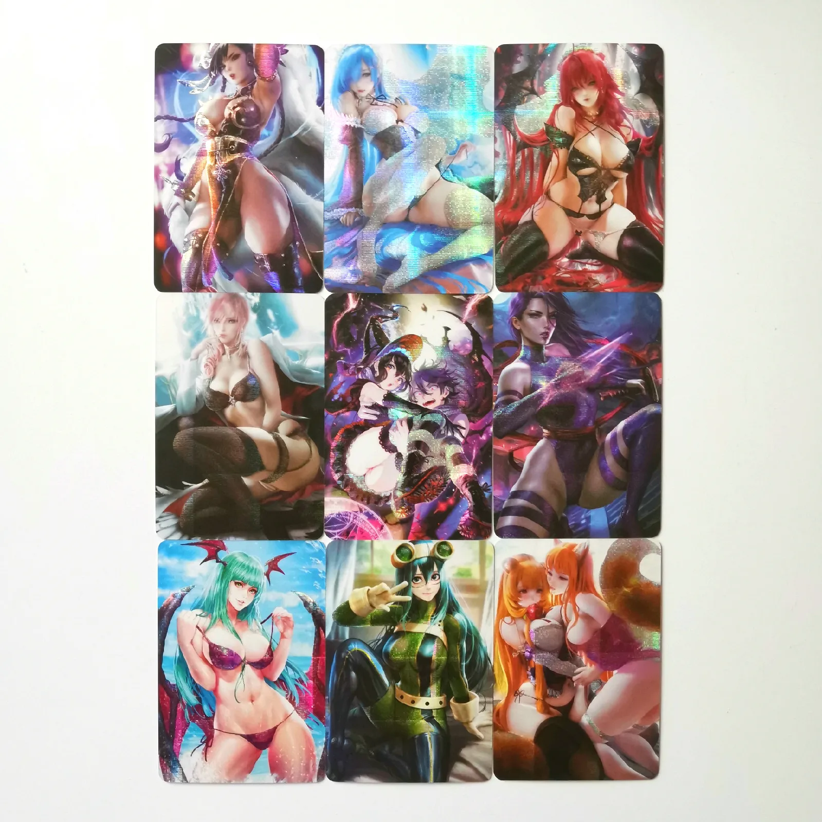 28 шт./компл. сексуальная красота шестая одна деталь KDA Akali Boa Hancock DVA Игрушки Хобби Коллекционные игрушки коллекция аниме-открытки