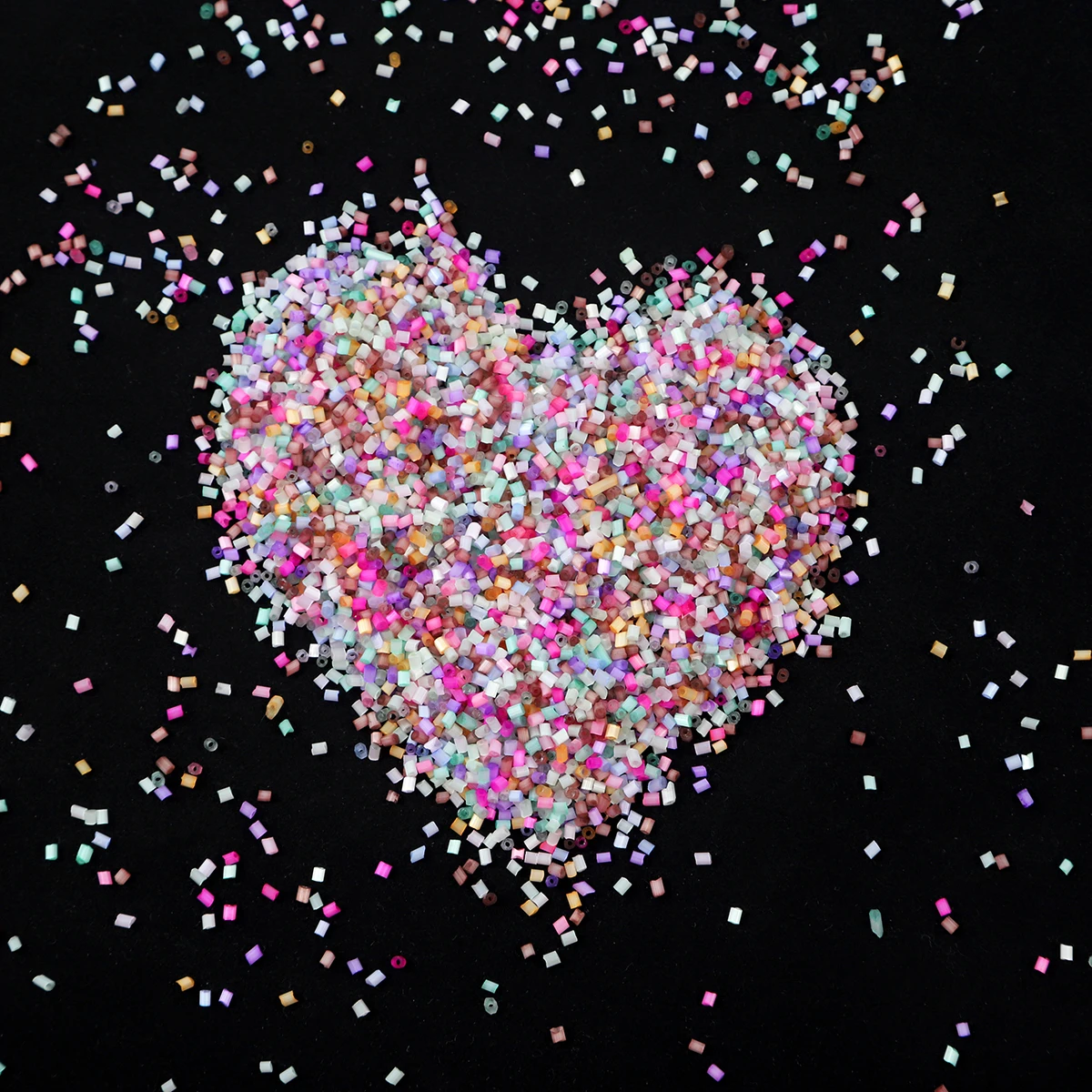 3600Pcs/Lot 2mm Cat Eye Color Glass Bead Solid Color Czech Tube Seed Spacer DIY Beads For Kids Jewelry Making Sewing Supplies glass beads