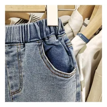 Smby/флагманский магазин; детские джинсы; Новинка года; сезон осень; детские длинные штаны с дырками для мальчиков