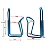 Aluminum Alloy Bicycle Bottle Holder Classic Cycling Drink Rack Bottle Solid Accessories for Mountain Bike Water Cage 4