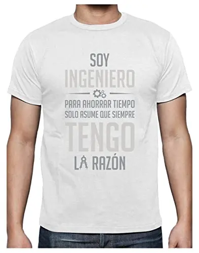 camisetas con cuello de tortuga Camiseta para Hombre-Regalos para Ingenieros de soja-Ingeniero Que Tengo la razón t camisa - Ropa de hombre