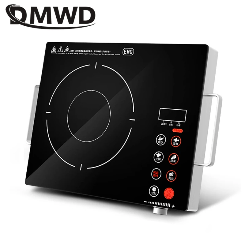 DMWD многофункциональная индукционная плита 2200 Вт горячая натуральная