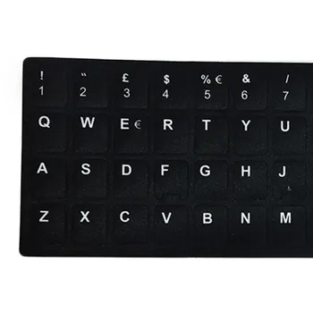 

Keyboard Cover Standard Italian Waterproof Keyboard Layout Protection Stickers Frosted White Letters Laptop Accessories