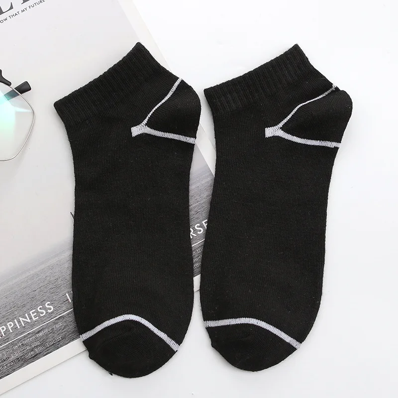 

Trendy All-match Breathable Simple Japanese Socks Cotton Spring and Autumn Boat Socks Men Crew Socks Gifts for Men Compression