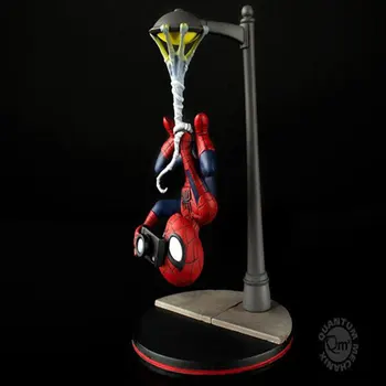 

14cm Spider Q Fig Photo PVC Action Figure Super Hero man Model Toys Doll For Kids Gifts