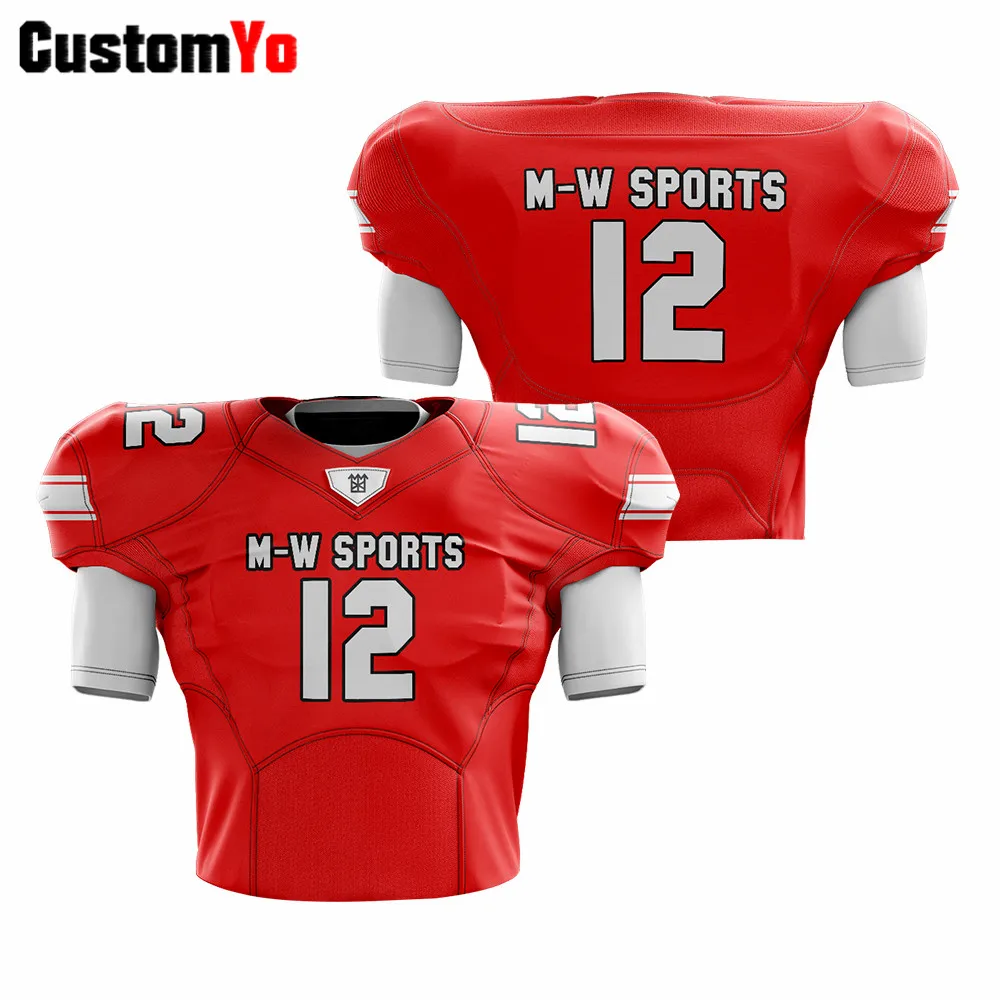 Fast Delivery College Training Football Jerseys Professional Customized American Football Jersey