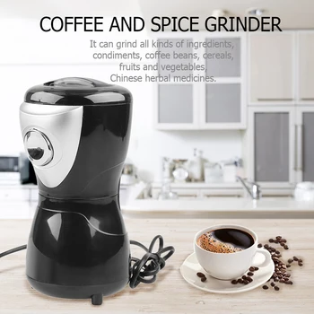 

Portable Mini Electric Coffee Bean Grinder with Stainless Steel Blade Multifunction Bean Nuts Coffee Grinder