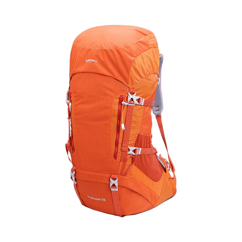 Zenph 38-50L походные рюкзаки нейлоновые сверхлегкие спортивные дорожные сумки с поддержкой алюминиевого сплава большие рюкзаки - Цвет: 50L