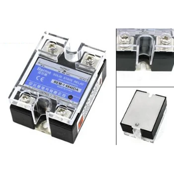 

24-480V AC DC to 3-32VDC Output Single Phase SSR Solid State Relay 40A