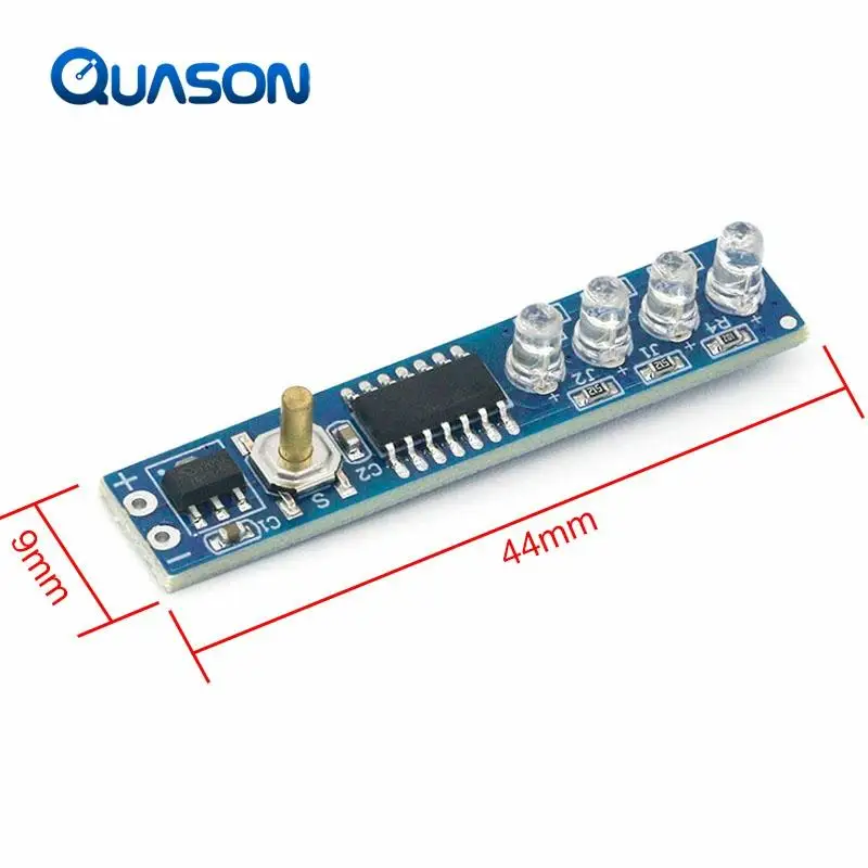 1S/2S/3S/4S Lithium Battery Capacity Indicator LED Display Board Power Level Indicator For 18650 Lithium Battery DIY ► Photo 3/6