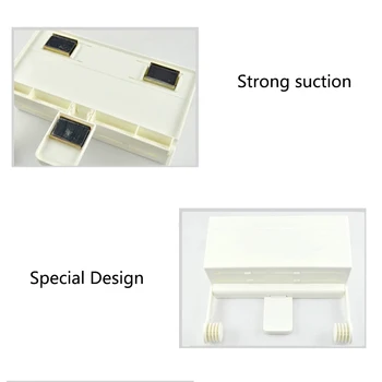 

Kitchen Magnetic Space Saving Bathroom Practical Storage Storage Rack Toothpaste Adjustable Paper Towel Holder For Refrigerator