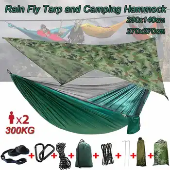 

300KG Hammock Chair Outdoor Garden Yard For Child Adult Swinging Hanging Double Safety Chair Hammock