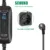 EV Charger Type 2 IEC 62196-2 Переключаемый 6/8/10/13/16A 1 Фазный Портативный Кабель EV Charging Box для электромобиля Tesla EVSE