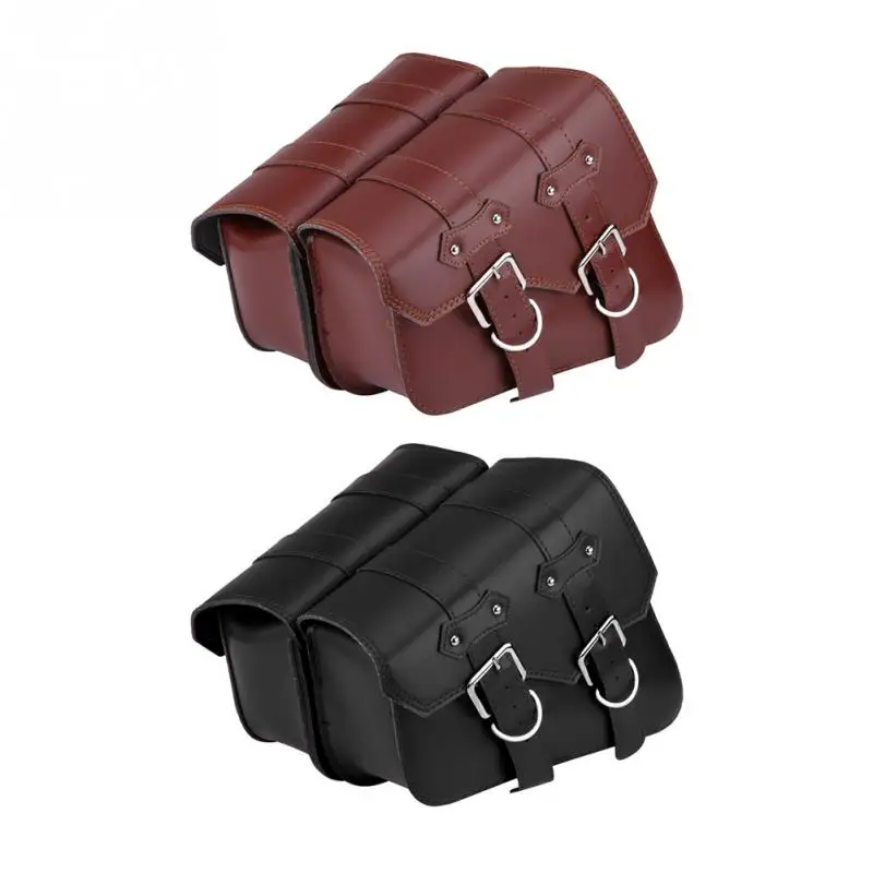 

2 Pcs Motorcycle Tool Bag Left+Right Saddle Bags Large Capacity Motorbike Tail Side Bags Storage Tool Waterproof Motorcycle Bag