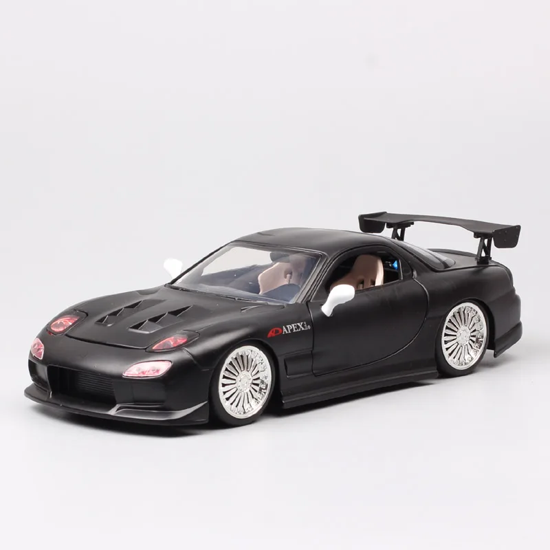 Jada 1:24 классические спортивные весы для Mazda FD и игрушечные машинки RX7 модель