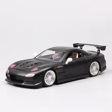Jada 1:24 scales classic 1993 the Mazda RX-7 FD sports Diecasts & Toy Vehicles RX7 race car model Metal miniature children gift