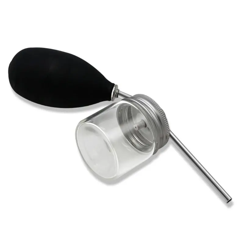 1PC Hair Building Fibers Spray Applicator Atomizer Silicone Airbag Hair Restorer Kit