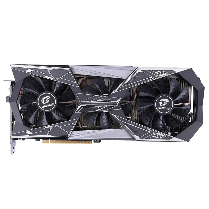 Серия iGame GeForce RTX 2060 SUPER 12 нм 14 Гбит/с 8 Гб 256 бит GDDR6 3* DP+ HDMI+ USB-C отслеживание лучей в реальном времени, Ansel, GPU Boost RGB
