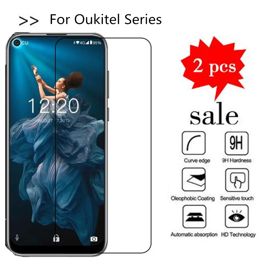 

For Oukitel K12 K9 Y4800 Glass Tempered Glass For Oukitel C10 C12 C13 C15 C16 C17 K7 Pro Screen Protector Film Cover