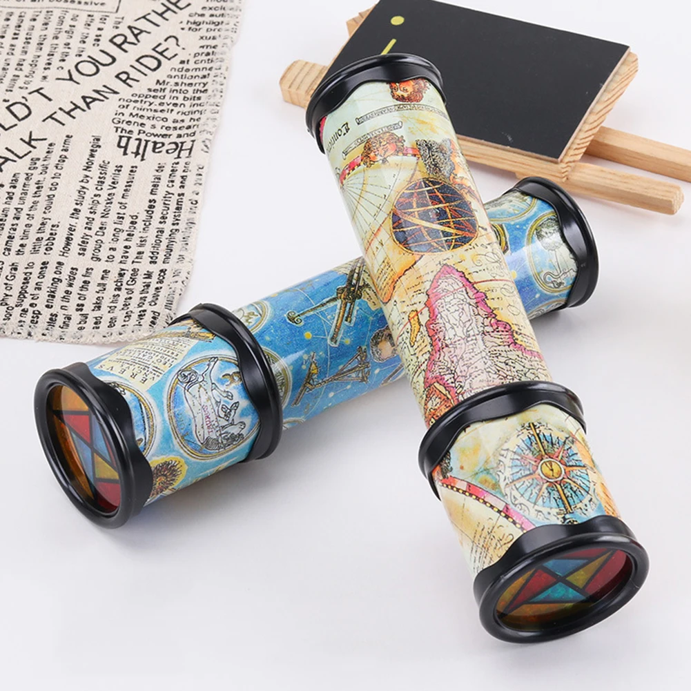 Creative Rotating Colorful World Animal Kaleidoscope Kids Education Toy Gift Interactive Logical Magic Classic Toys