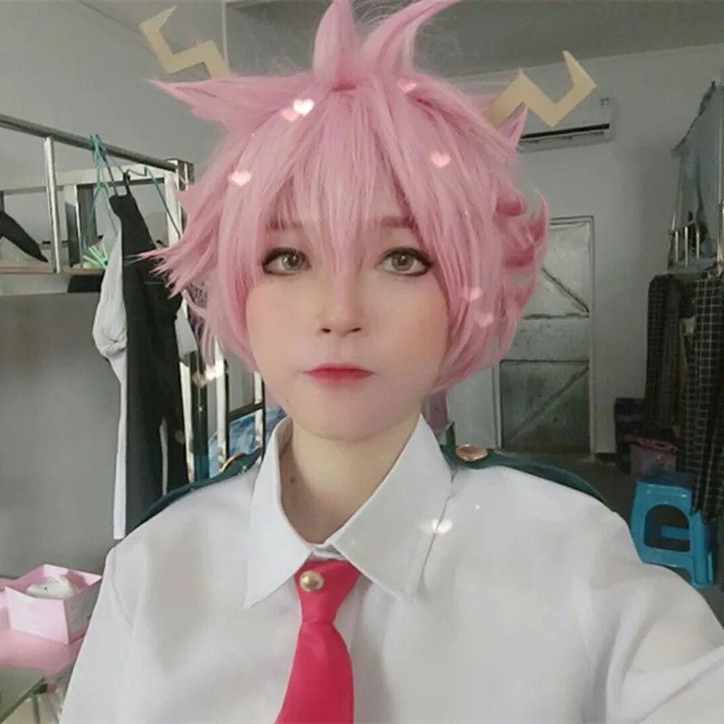 Аксессуары для косплея «My Hero Academy Mina Ashido Mina»; милые головные уборы; заколки для волос; вечерние аксессуары для косплея