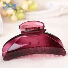 Как натуральный продукт стиль большого размера корейский стиль простой акриловый зажим для волос многоцветные заколки