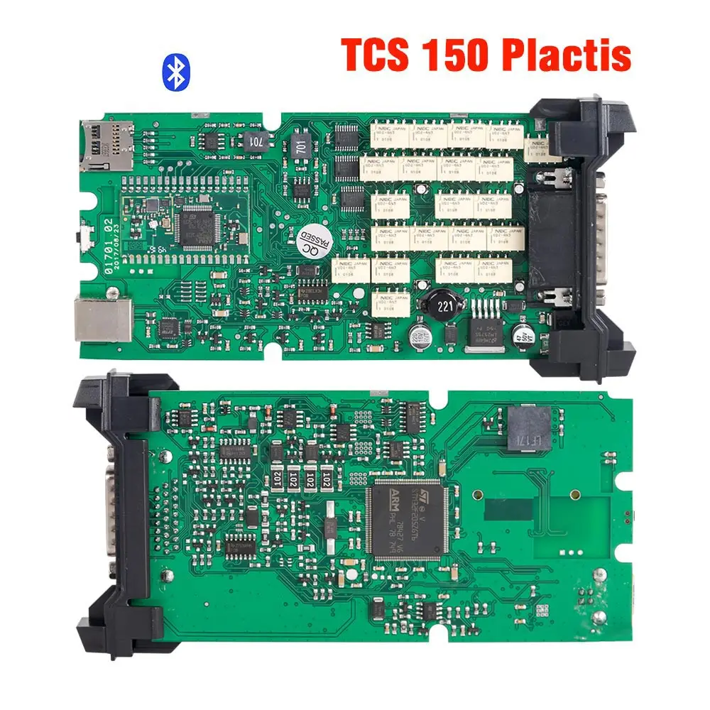 TCS 150 2 Один зеленый PCB супер cdp tcs pro bluetooth 2016R1 Keygen multidiag pr для автомобиля грузовик диагностический инструмент Горячая 3 шт./лот - Цвет: TCS 150 2